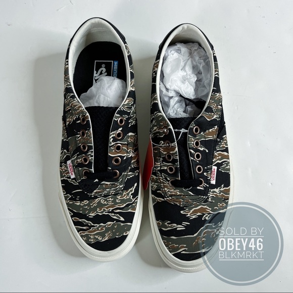 VANS Acer Mesh NI SP Skate Shoes Tiger Camo - Picture 4 of 4